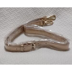 Metallic gold replacement purse strap adjustable